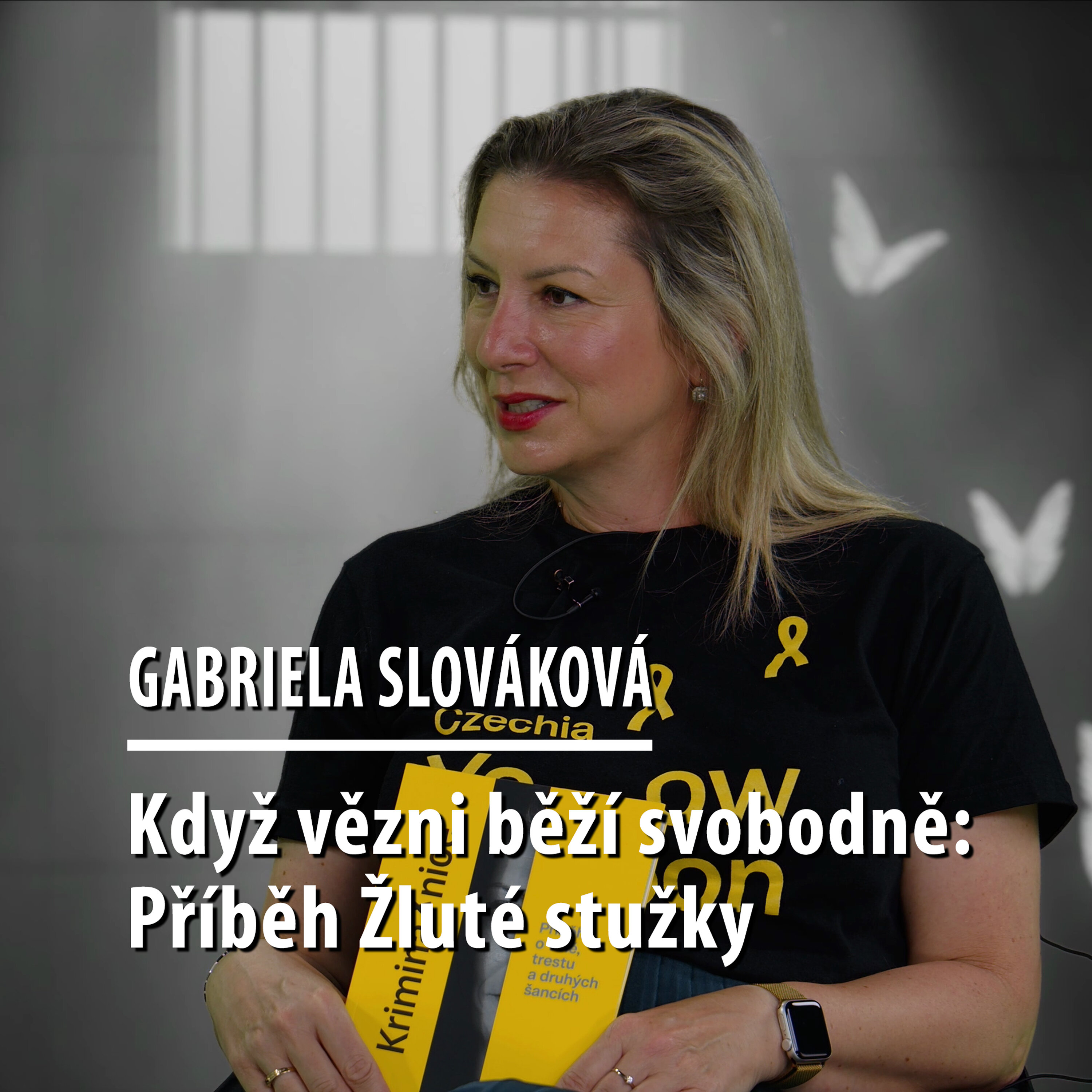 Motýl za katrem 2: GABRIELA SLOVÁKOVÁ - „Běh, který láme stigma“ ŽLUTÁ STUŽKA