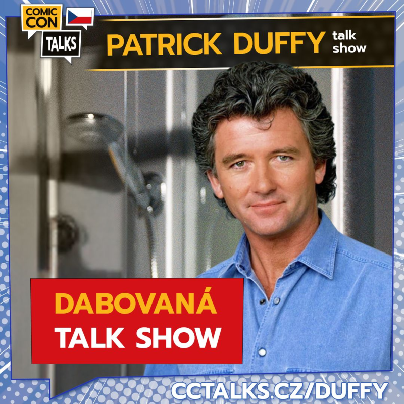 Krok za krokem Dallasem! Patrick Duffy: mega pozitivní talk show z Prahy (s dabingem Pavla Zedníčka) episode artwork
