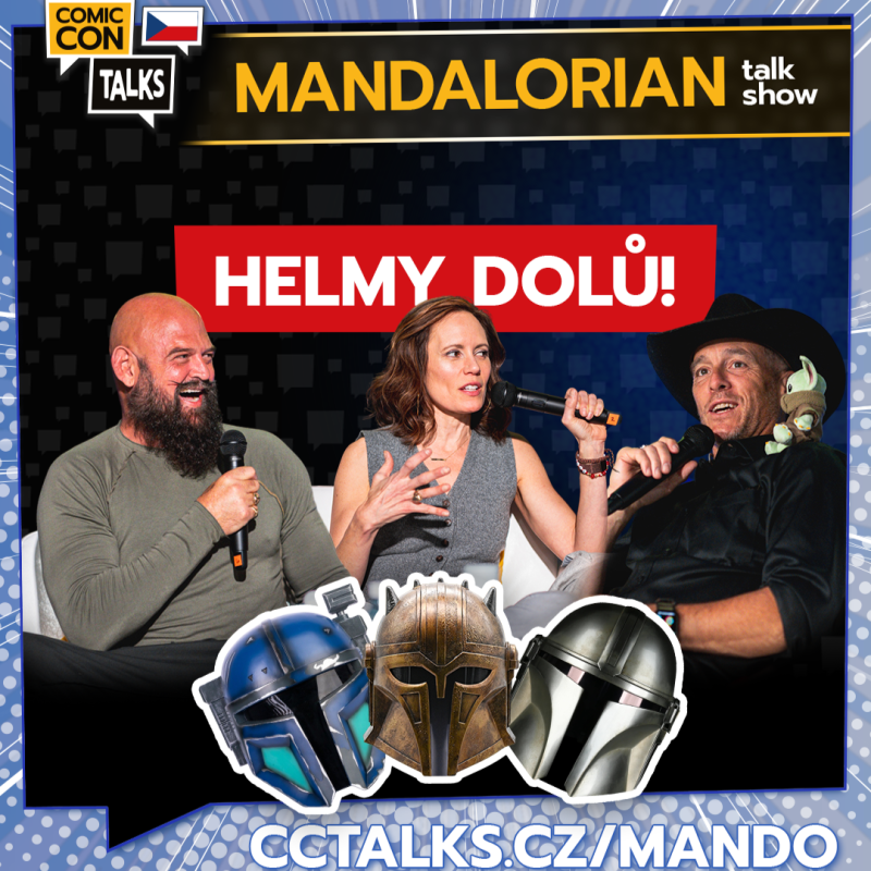 Jak hrát s kýblem na hlavě? Mandalorian, Zbrojířka a Pasz: Nečekaně upřímná vtipná talk show z Prahy episode artwork