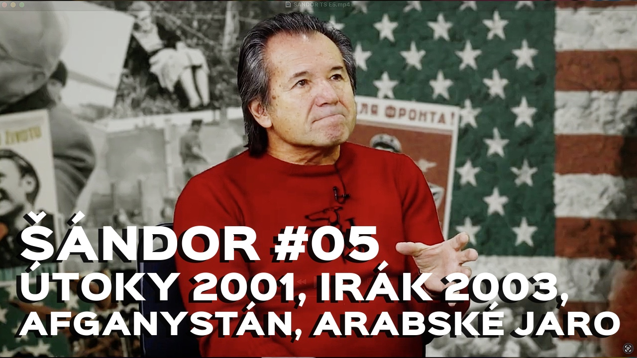 Šándor 05: 11. září 2001, Vyvážet demokracii do Iráku byla chyba. Média zapomněla být objektivní episode artwork