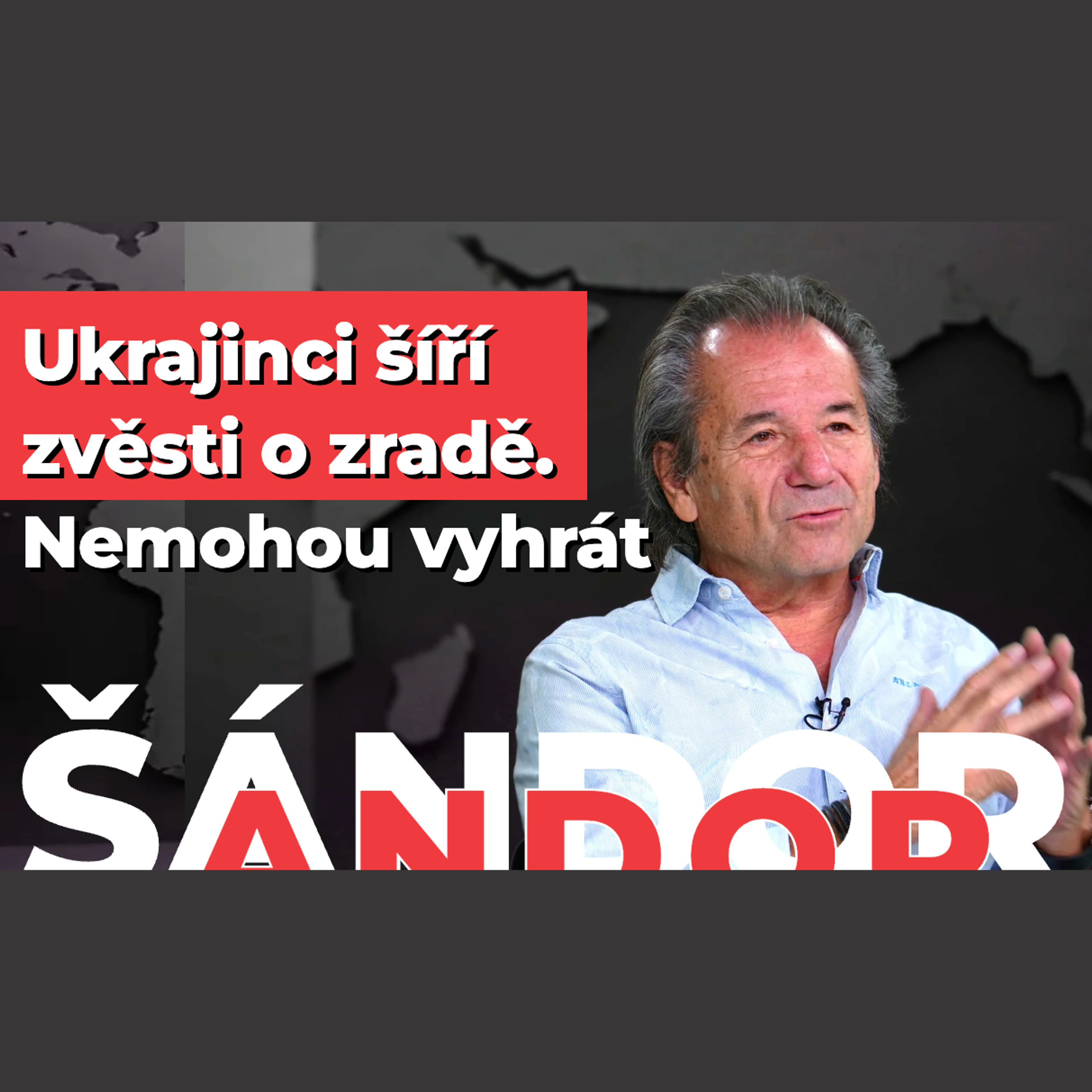 Šándor: Zelenský dost útočí na Trumpa, ten byl s Rusi dohodnutý dávno
