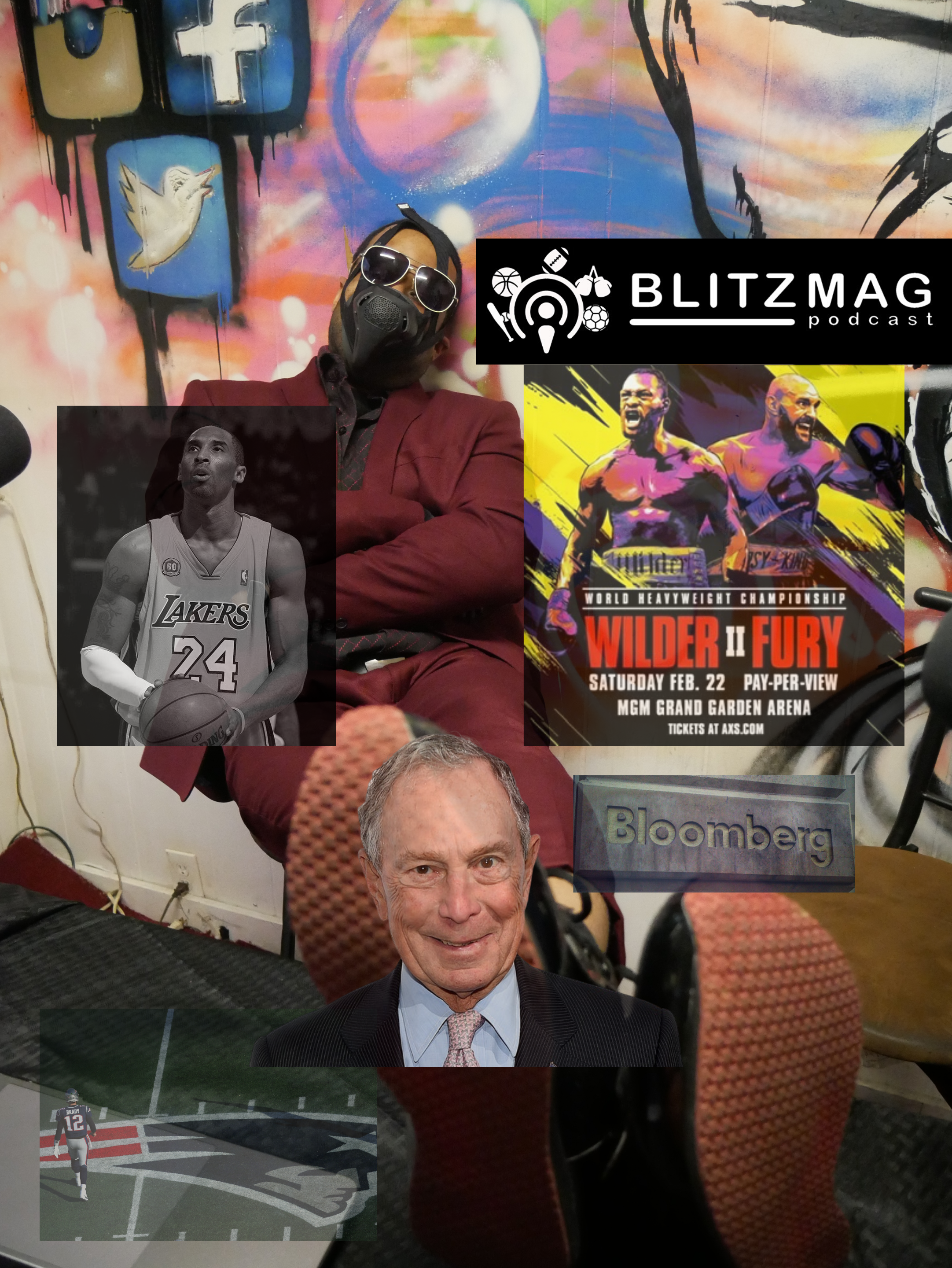 Blitz Sports Magazine | F#@k Bloomberg  w/Benjamin Dixon | Wilder vs Fury fury|Kobe Legacy