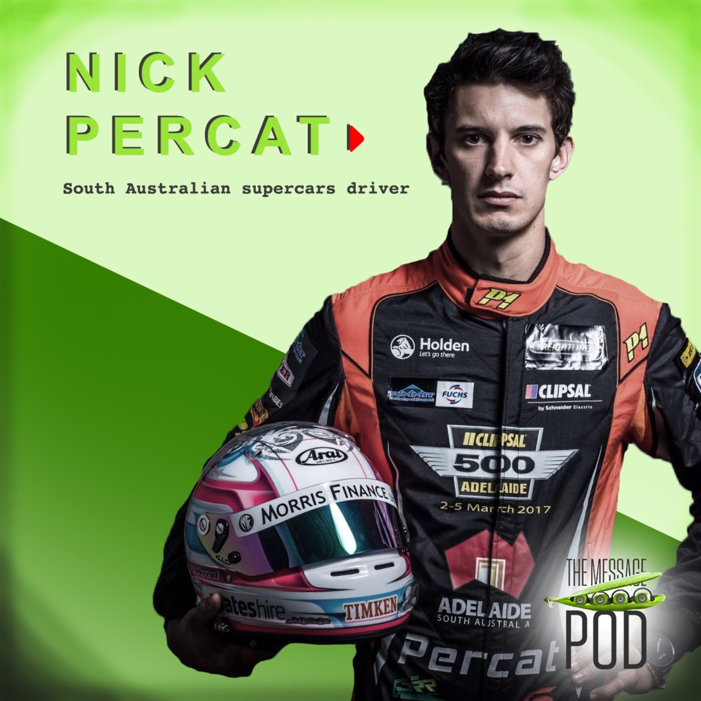 #31 Nick Percat - South Austalian Supercar driver episode artwork