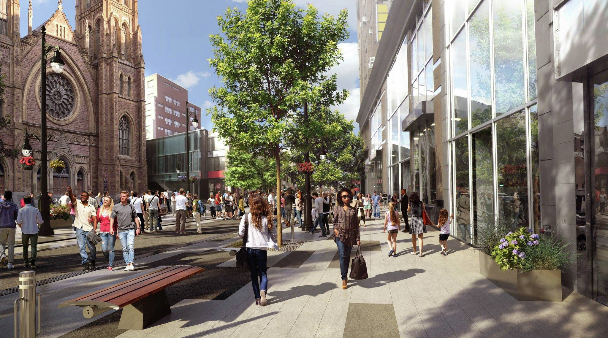 Ste-Catherine remains open to traffic after pedestrianization plan shelved