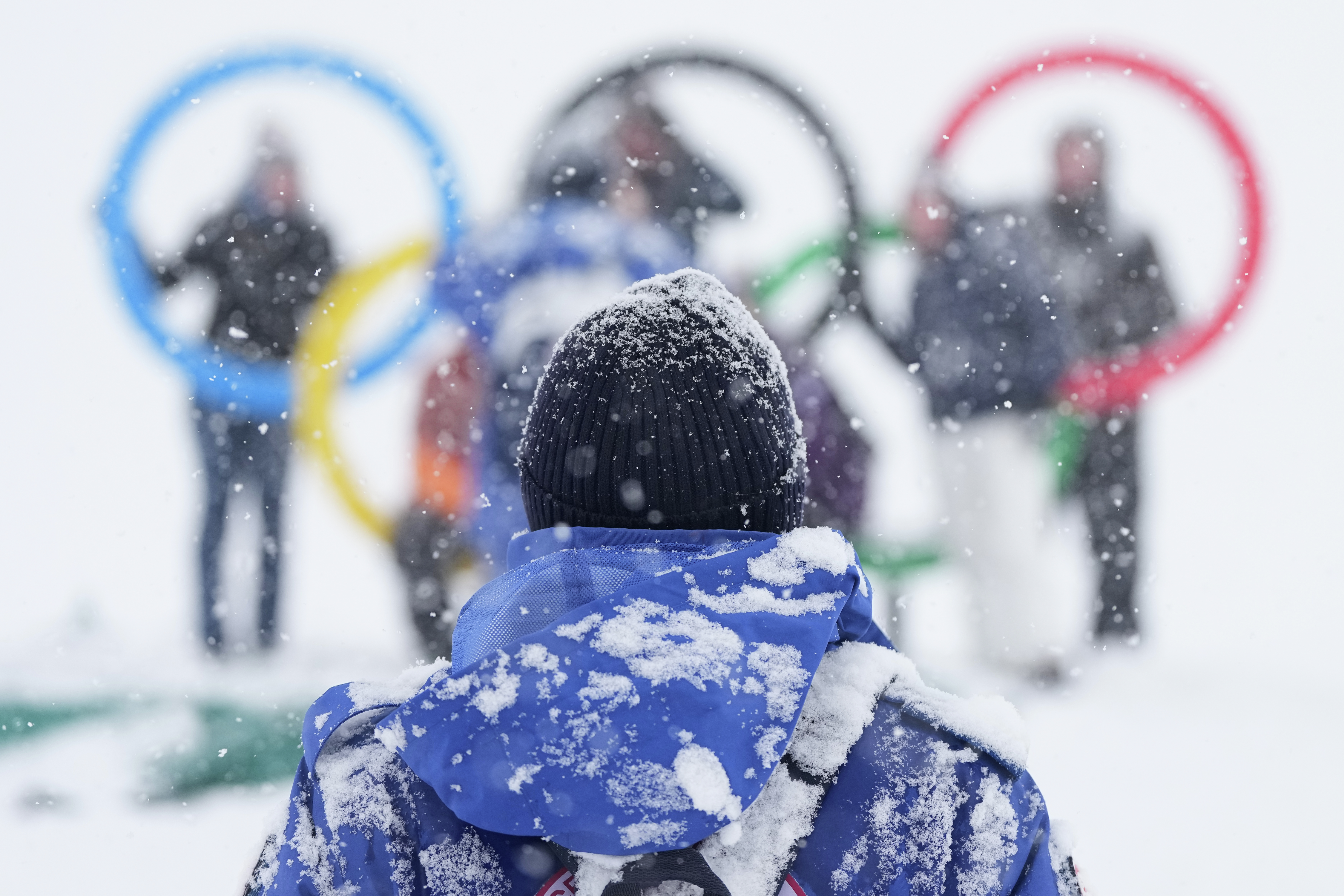 This self-described “random unathletic person” is trying all the Olympic winter sports