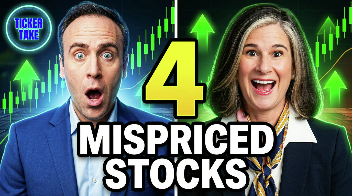 4 Mispriced Stocks