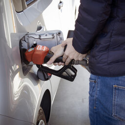 How much will a liter of gas cost this weekend?