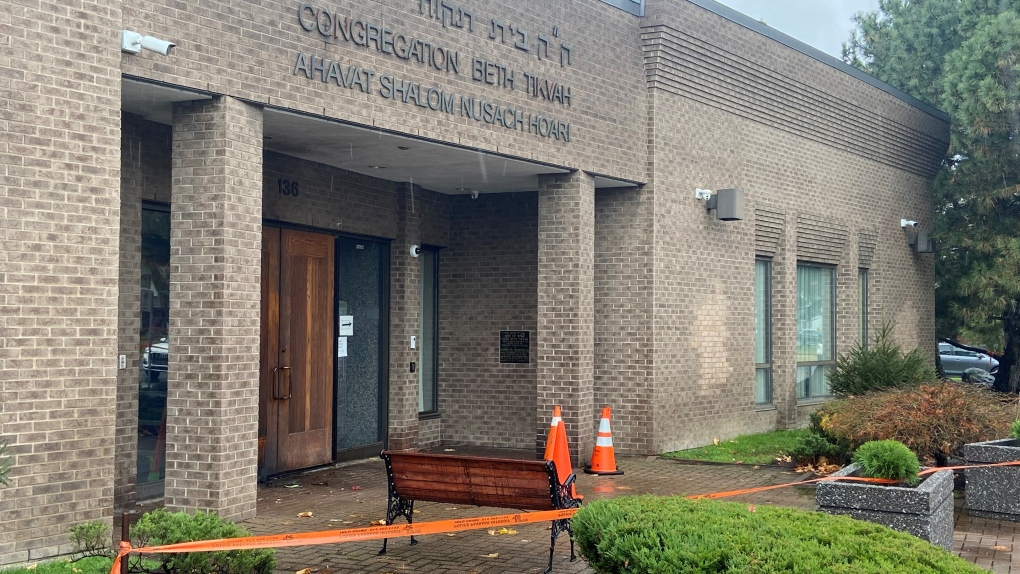 West Island synagogue struck with a molotov cocktail