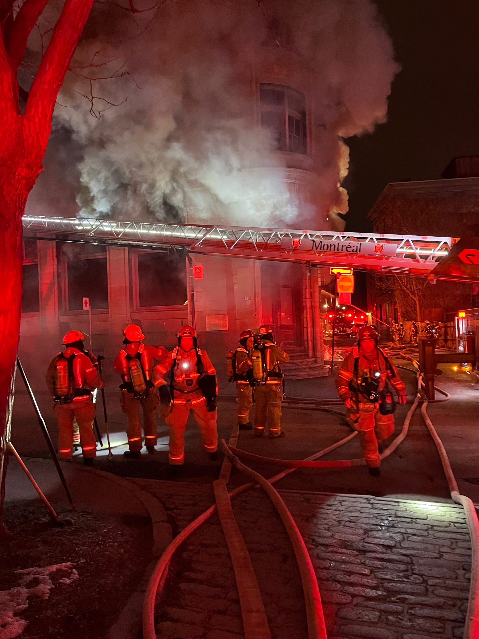 This Montrealer survived the Old Montreal fire