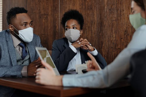 New order forcing all employees to wear masks at all times at the workplace