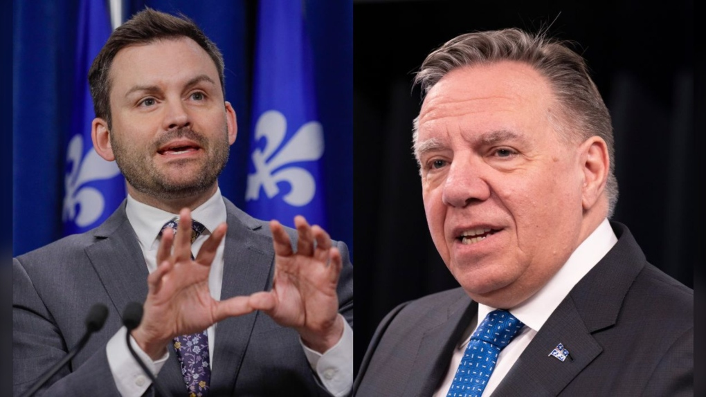 The CAQ continues to lose ground to the PQ in the polls