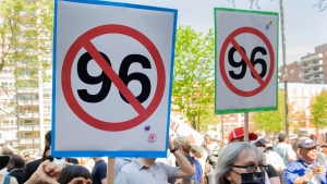 The EMSB is starting it’s legal charge against Bill 96