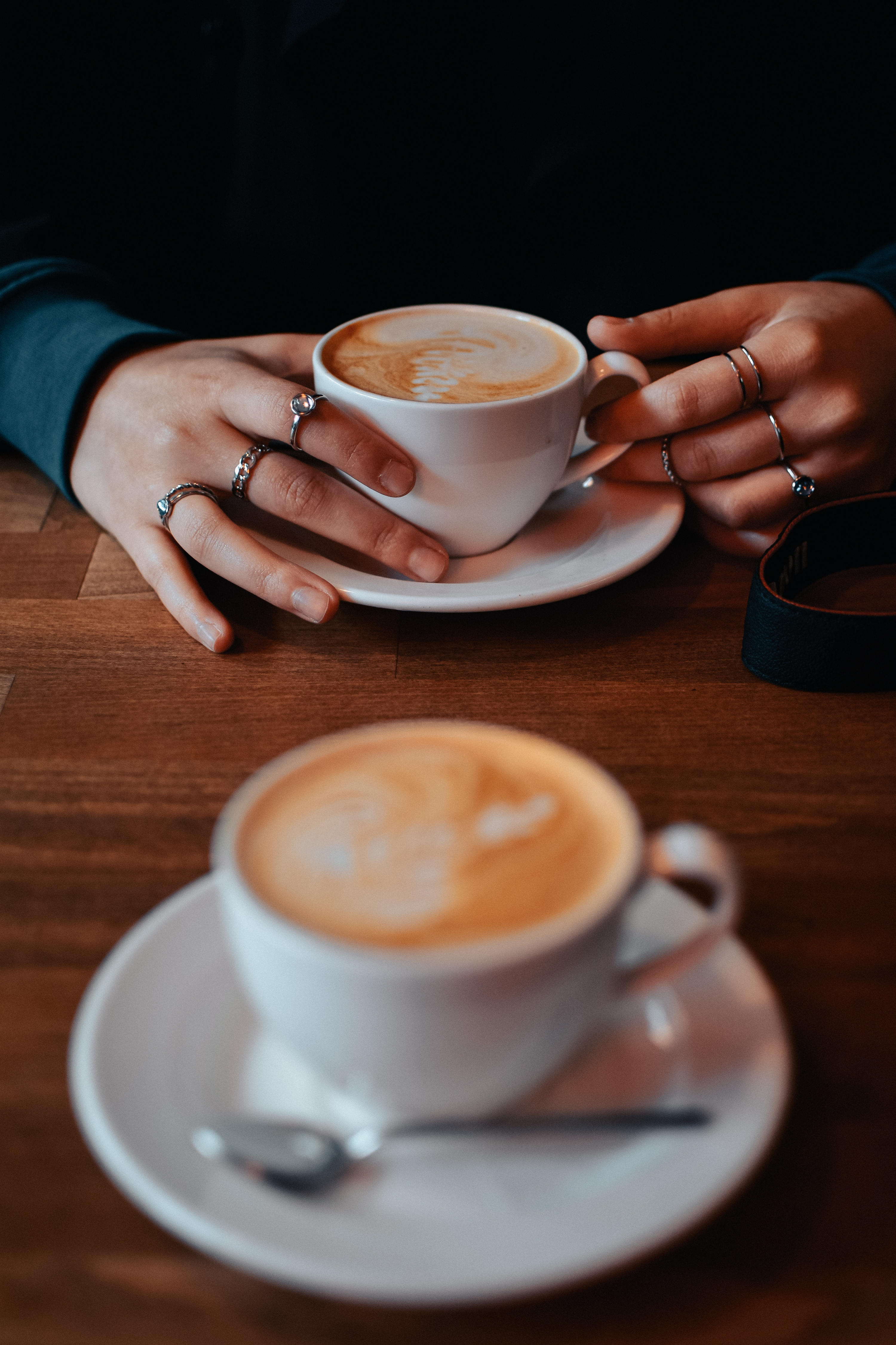 Sharing love, warmth and cappuccinos with her neighbours during the ice storm