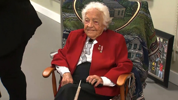 101 years old and no plans of slowing down!