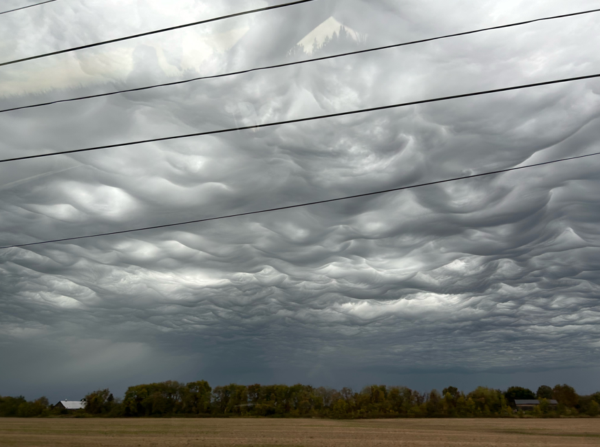 Asperitas clouds over Ottawa explained with CTV's Dan Riskin