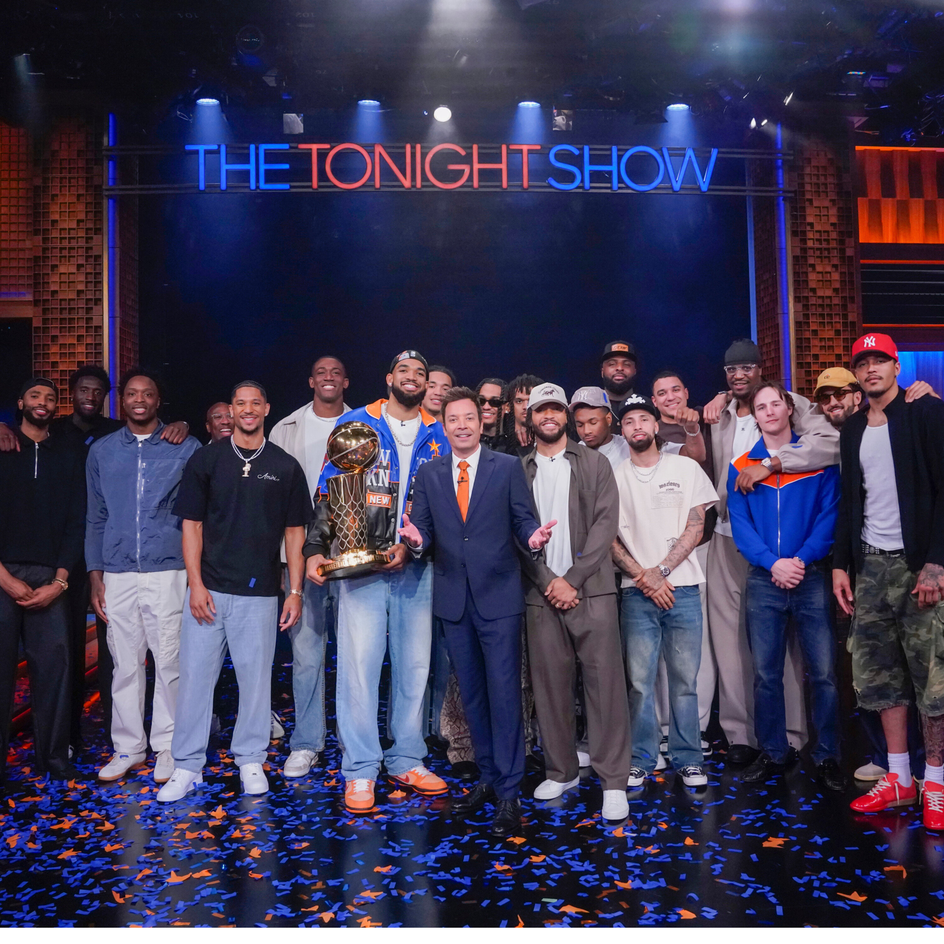 The Knicks victory lap continues on Late Night, Lainey’s gets heated in Banff and Tom Holland drops a bombshell. episode artwork