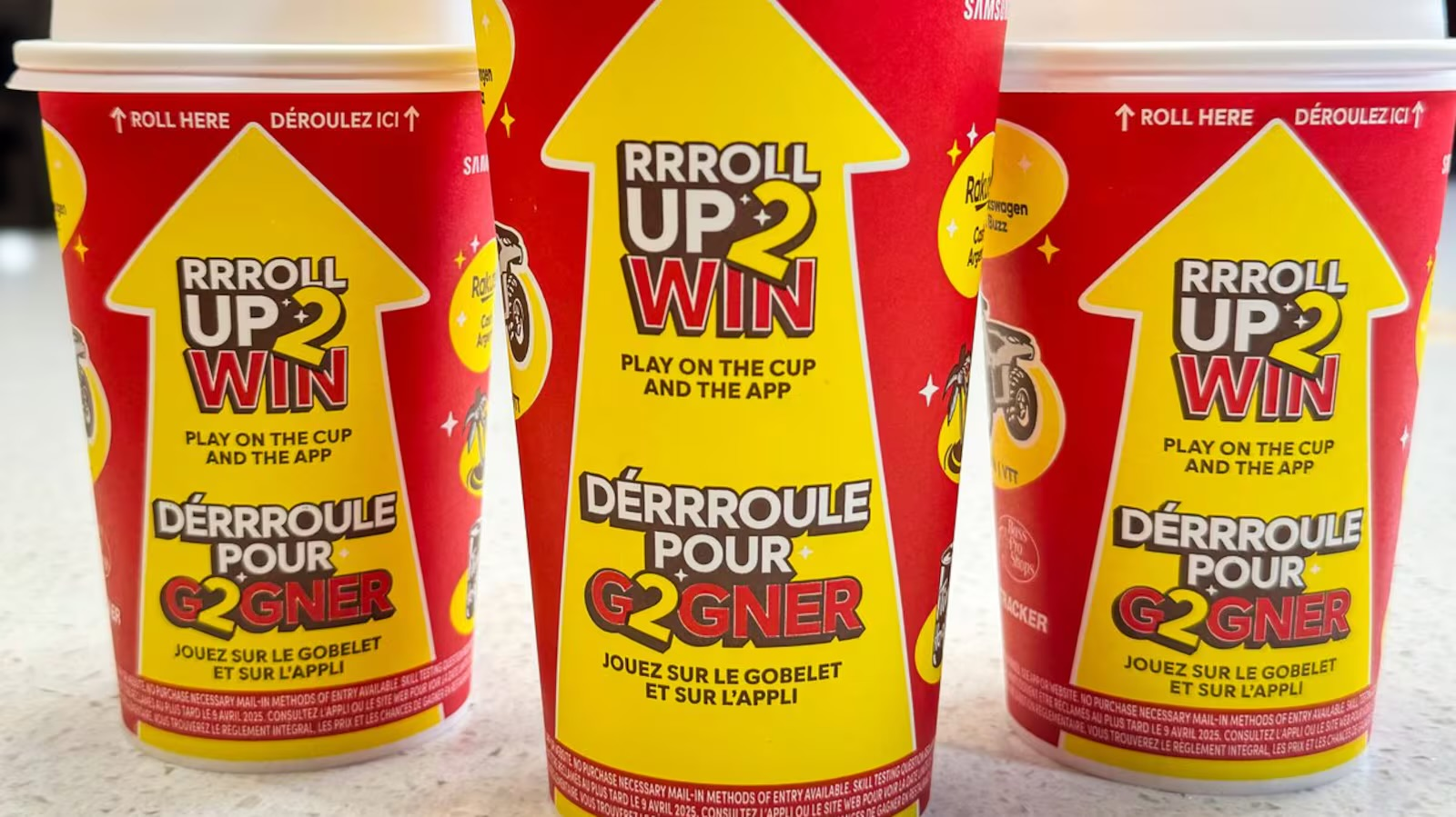 Roll Up The Rim Is Back! With The CUPS!!!!