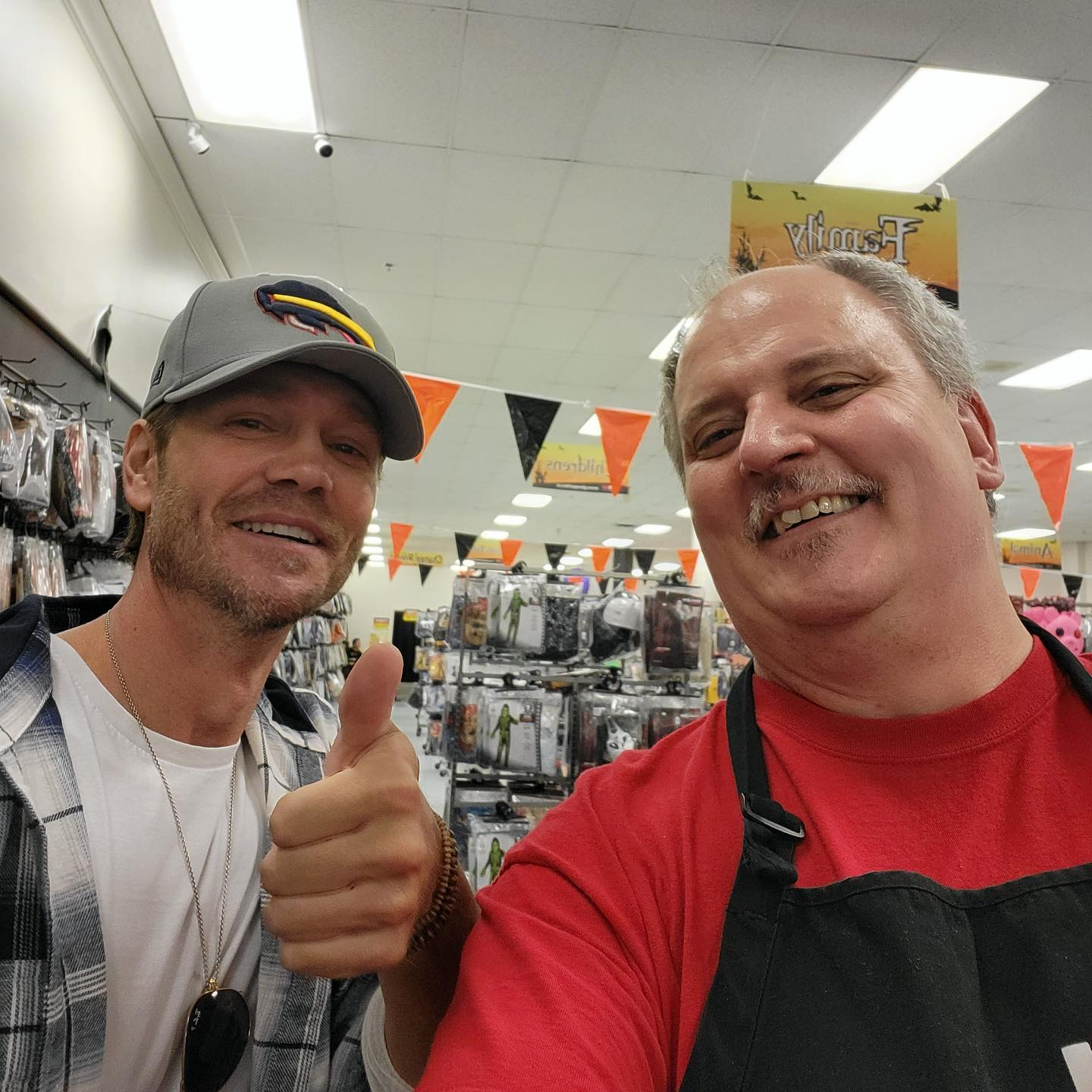Chad Michael Murray Supports Local In Halifax!