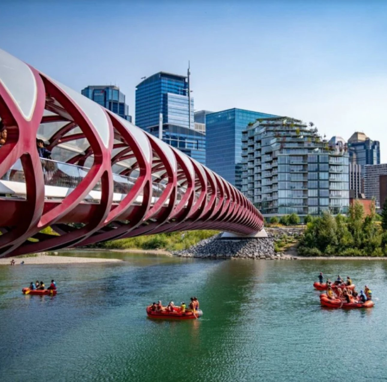 You can now phone the Bow River... literally.