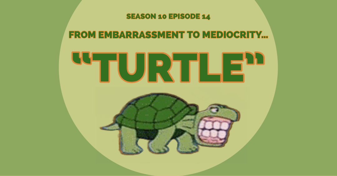 "Turtle: From Embarrassment To Mediocrity" (S10E14)