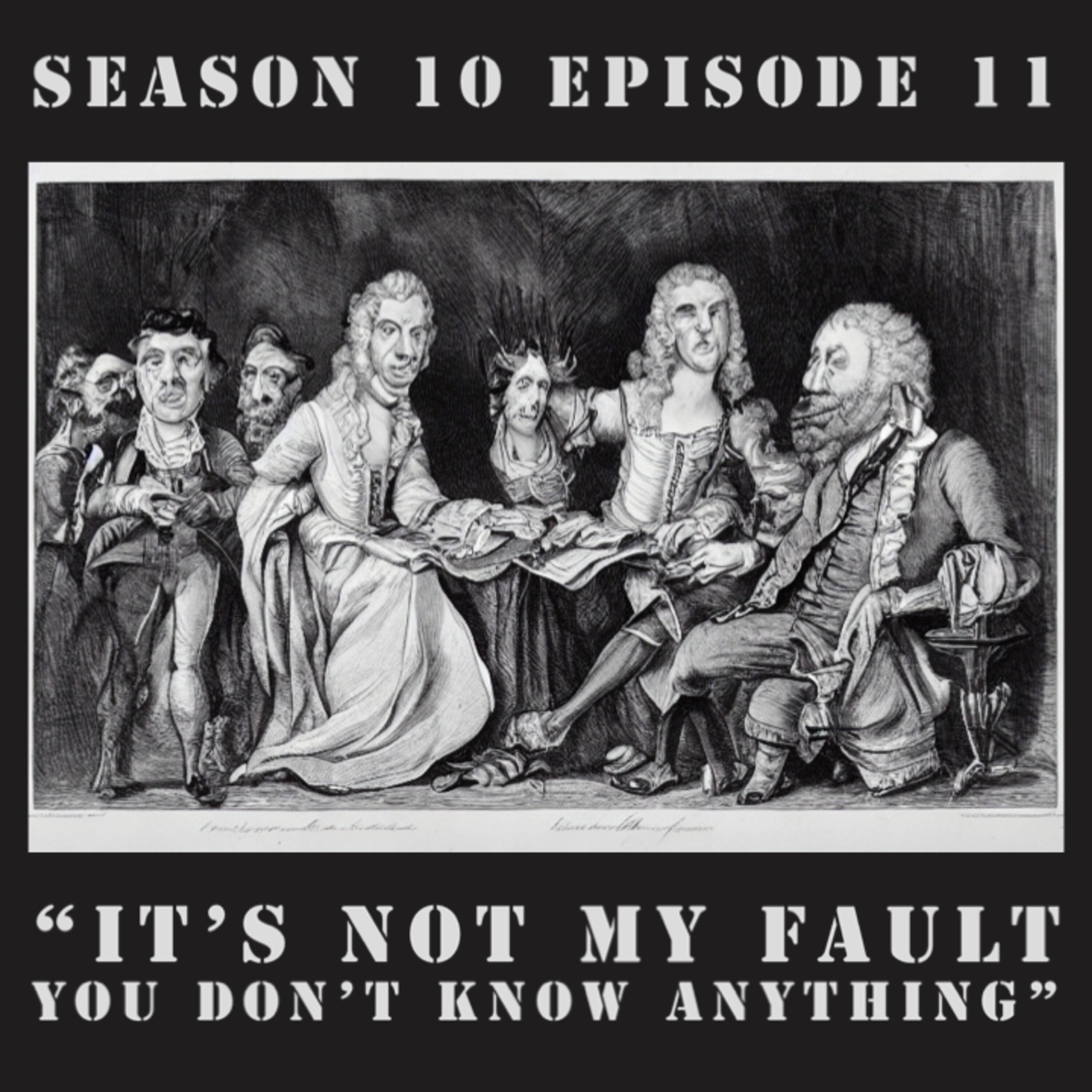 "It's Not My Fault You Don't Know Anything" (S10E11)