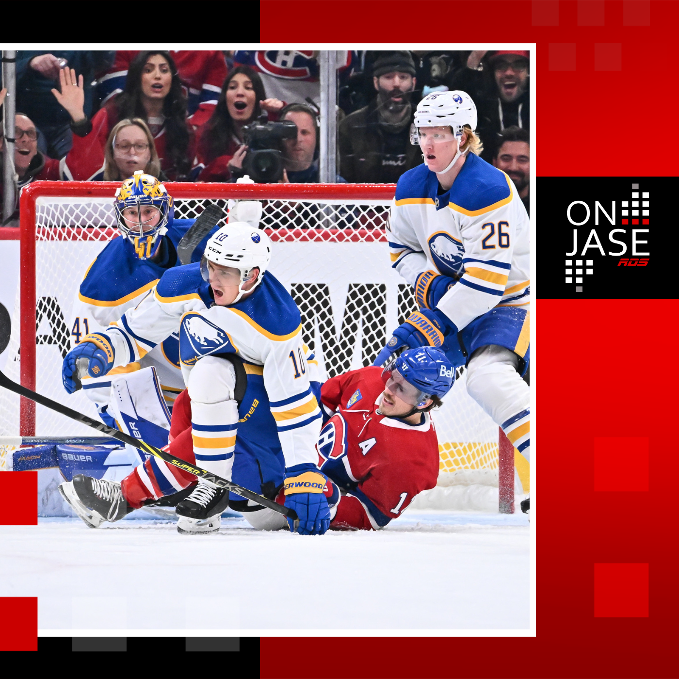 Les Canadiens complètement déclassés par les Sabres