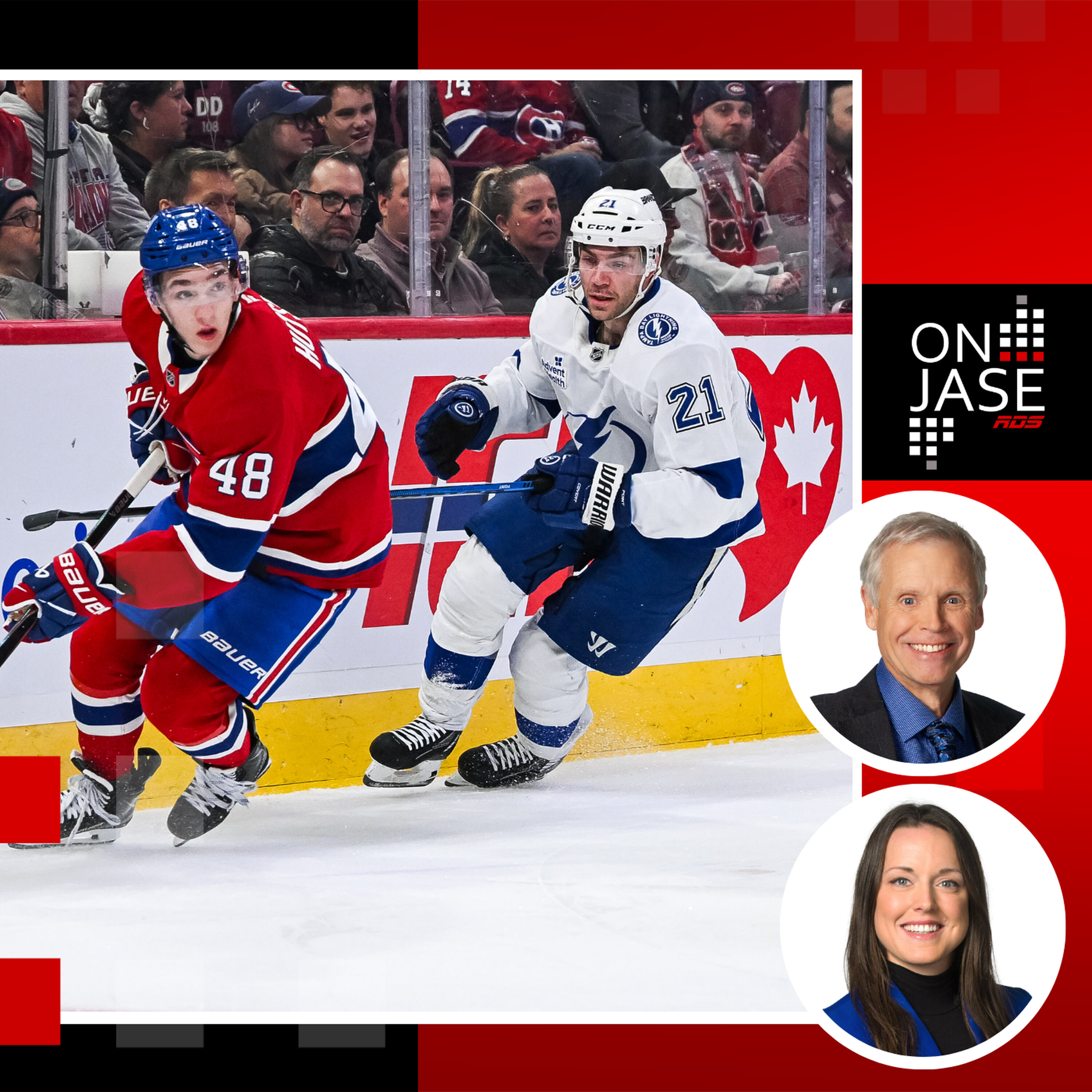 On Jase - Match important pour l'avantage de la glace