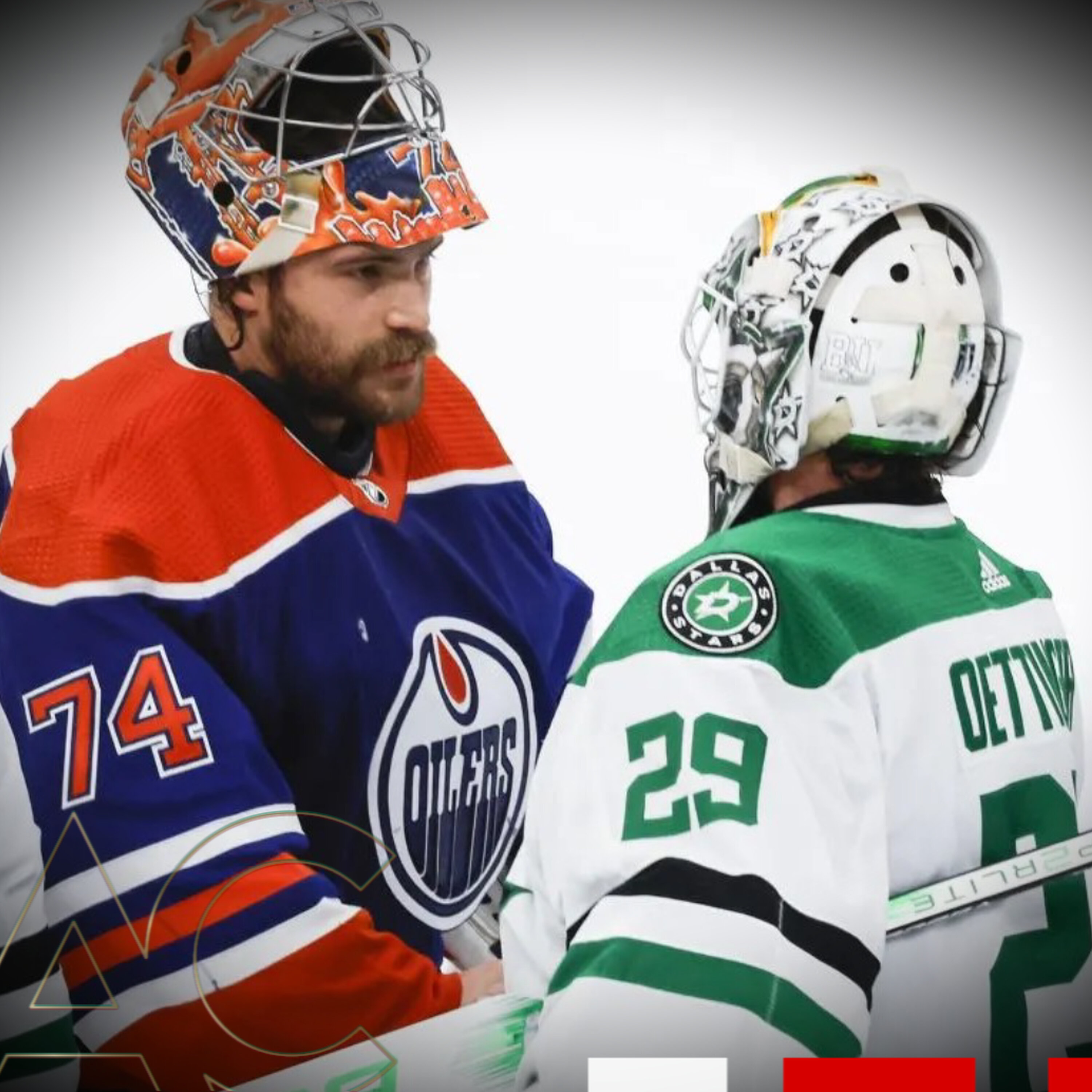 Ça se passe devant le filet pour les Oilers et les Stars!