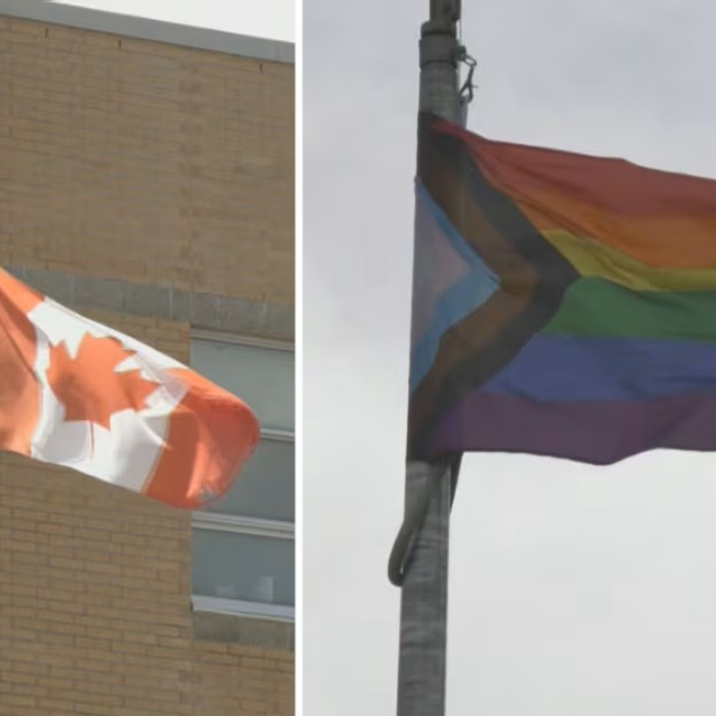 Should a school have replaced the Canadian flag with the Pride flag? @millandmaitmom weighs in and takes your calls episode artwork