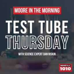 Test Tube Thursdays with NEWSTALK 1010 Science Expert Dan Riskin.