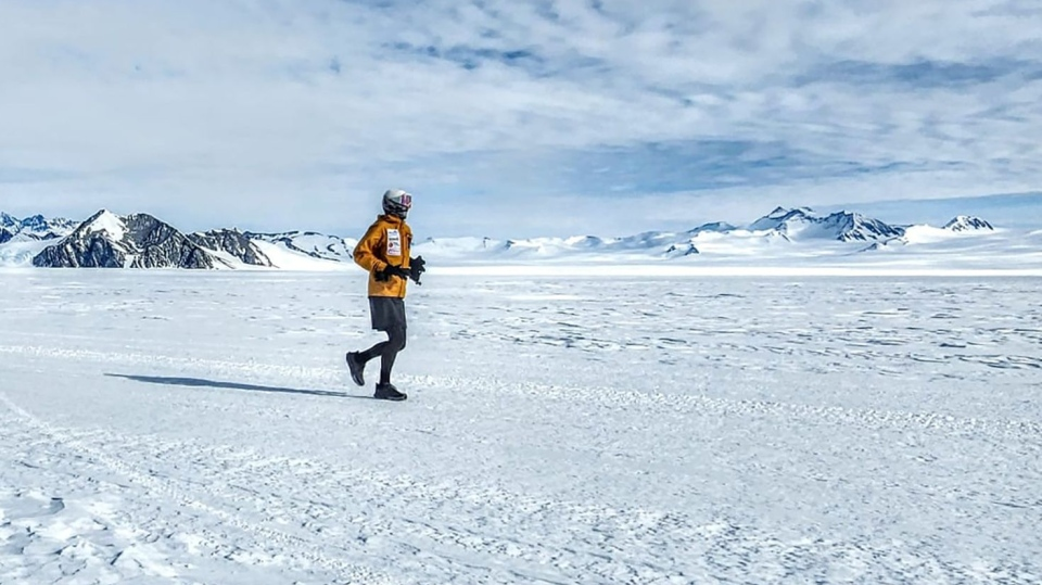 Local runner completes a marathon in every continent