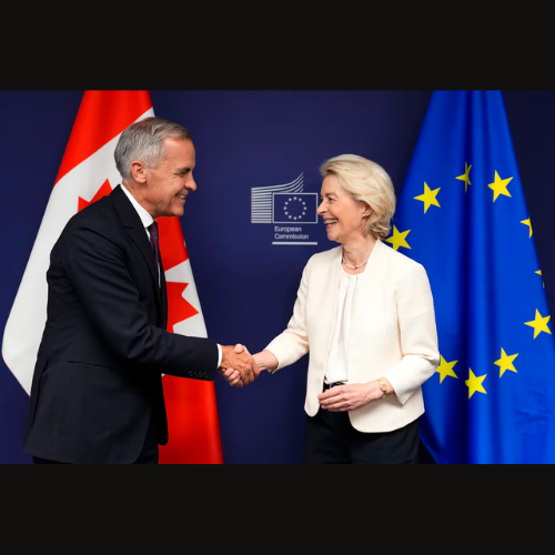 Carney addresses the EU Parliment