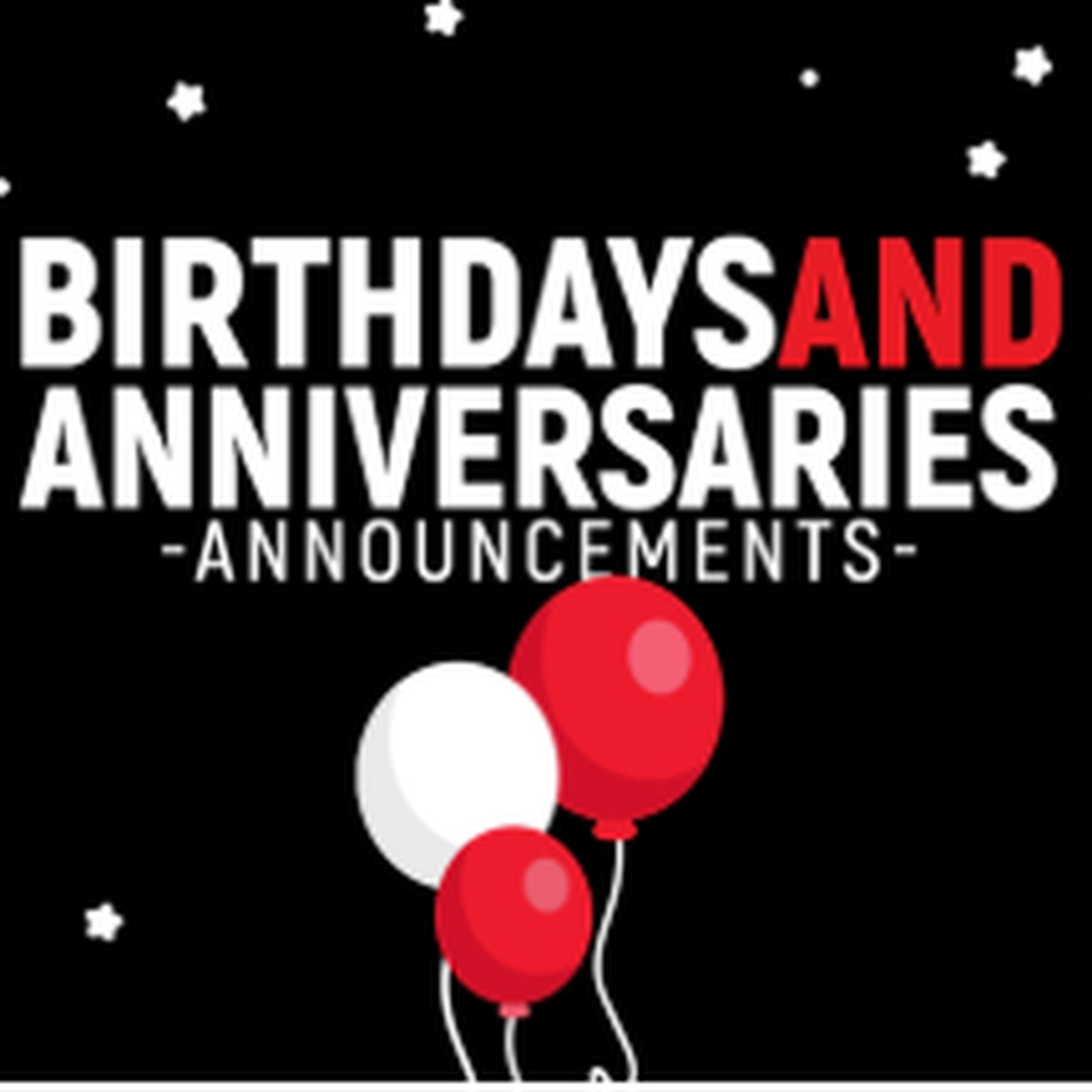 Birthdays and Anniversaries - November 5 Birthdays and Anniversaries - November 5