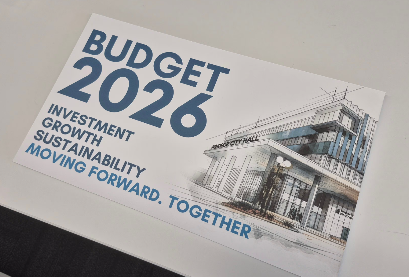 29 in-camera items in Windsor's 2026 proposed budget moved to public document episode artwork