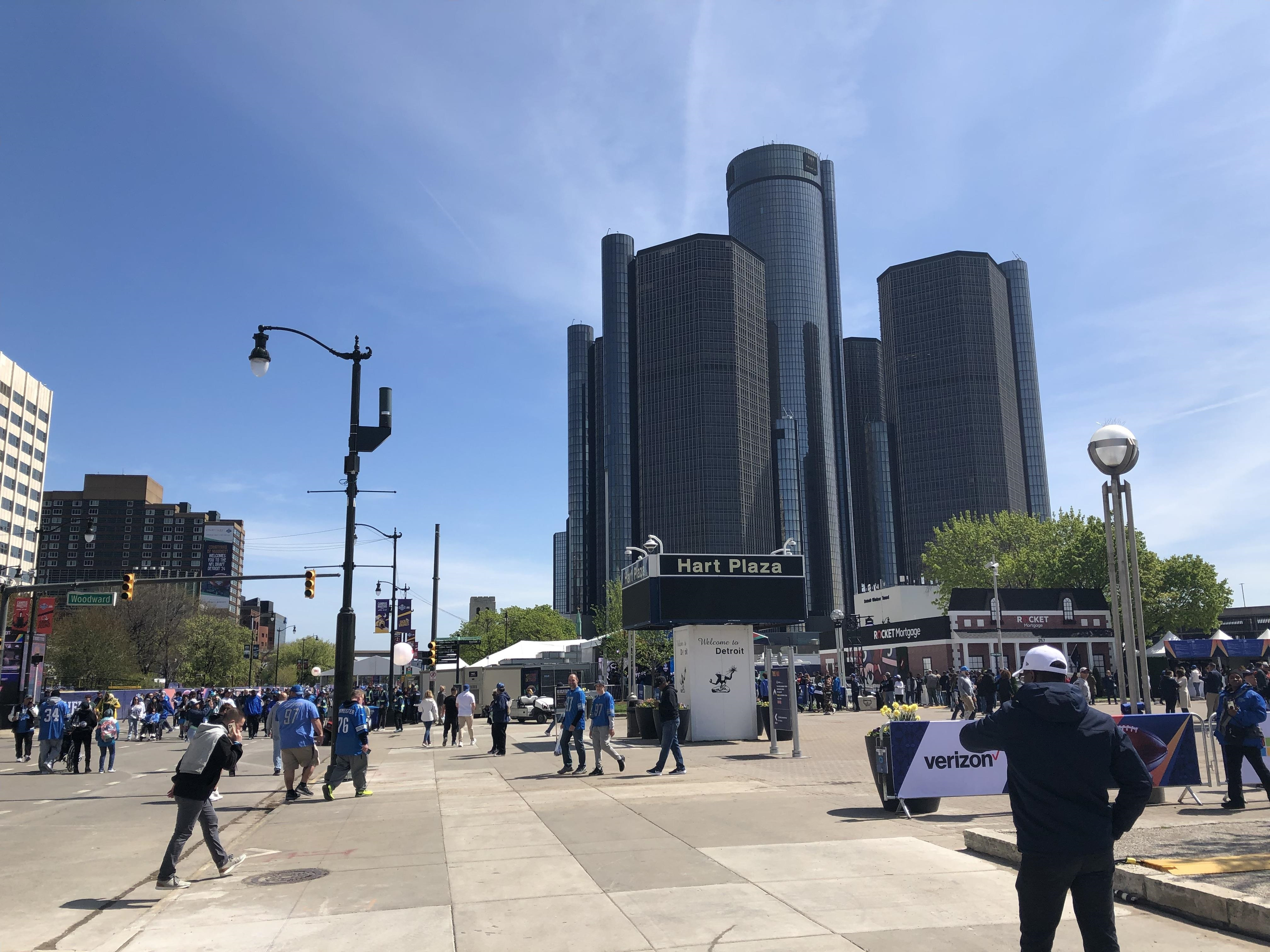 NFL Draft Experience kicks off in downtown Detroit