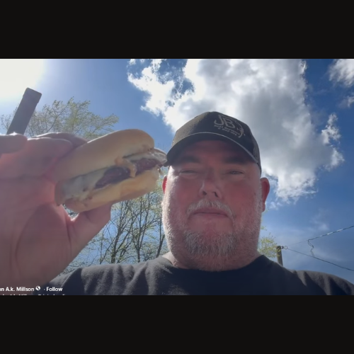 Local Man has his first hamburger in 43 years episode artwork
