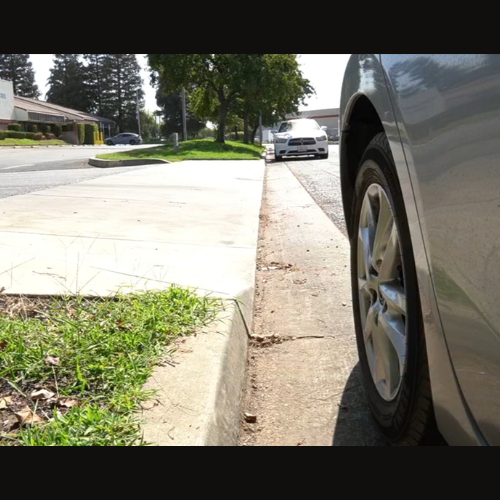 Are you allowed to park in front of your own driveway?