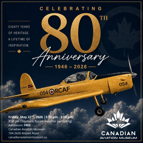 Celebrating the 80th Anniversary of the Canadian DHC-1 Chipmunk episode artwork