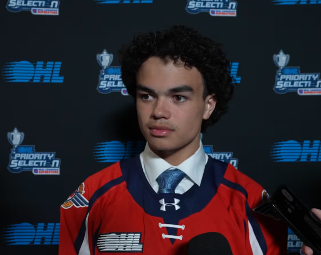 Windsor Spitfires take forward Lauchlan Whelan in first round episode artwork