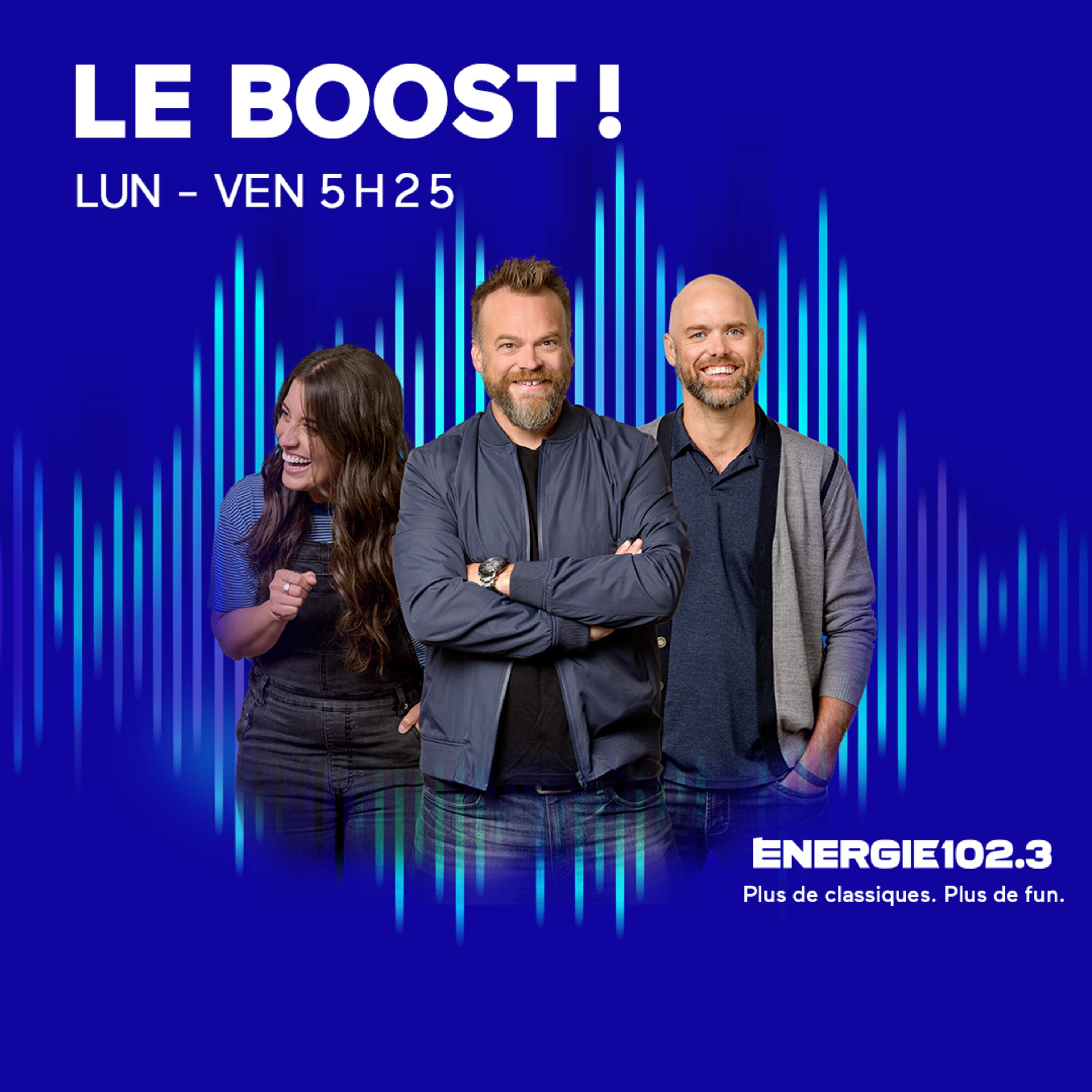 Ton Boost pour emporter!