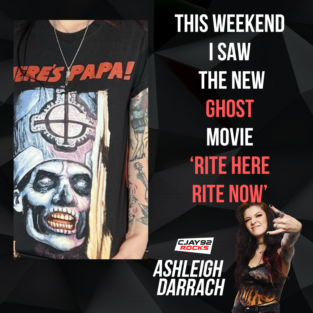 My Review Of Ghost's New Movie 'Rite Here Rite Now' (2-Night Only Theatrical Premiere This Past Weekend)