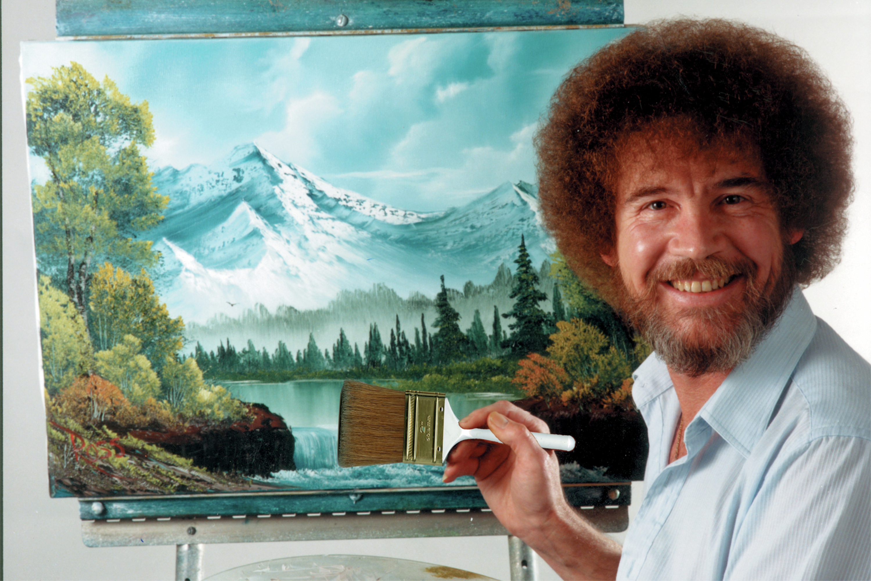 Some of Bob Ross' paintings are being auctioned. Here's how you can bid on one