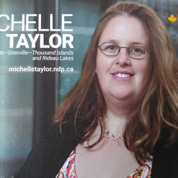 Michelle Taylor representing the NDP Party