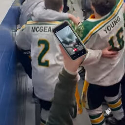 2 Nova Scotia Hockey Teams Going Viral For Sing Along After Power Went Out