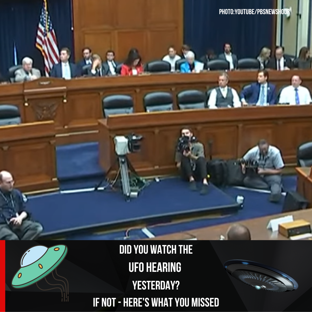 UFO HEARING RECAP... Wild!