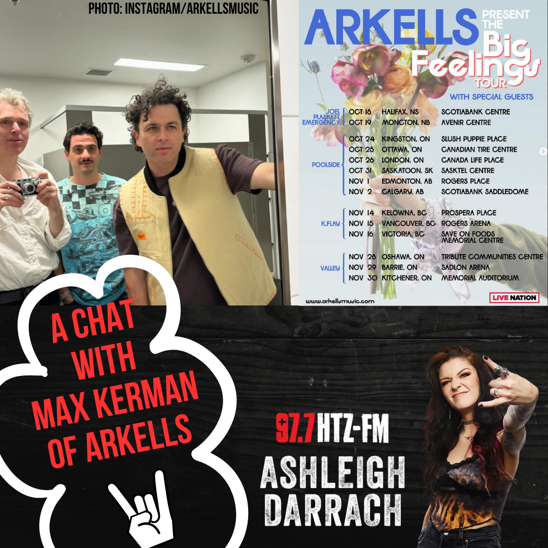 Ash Chats With Max Kerman Of Arkells