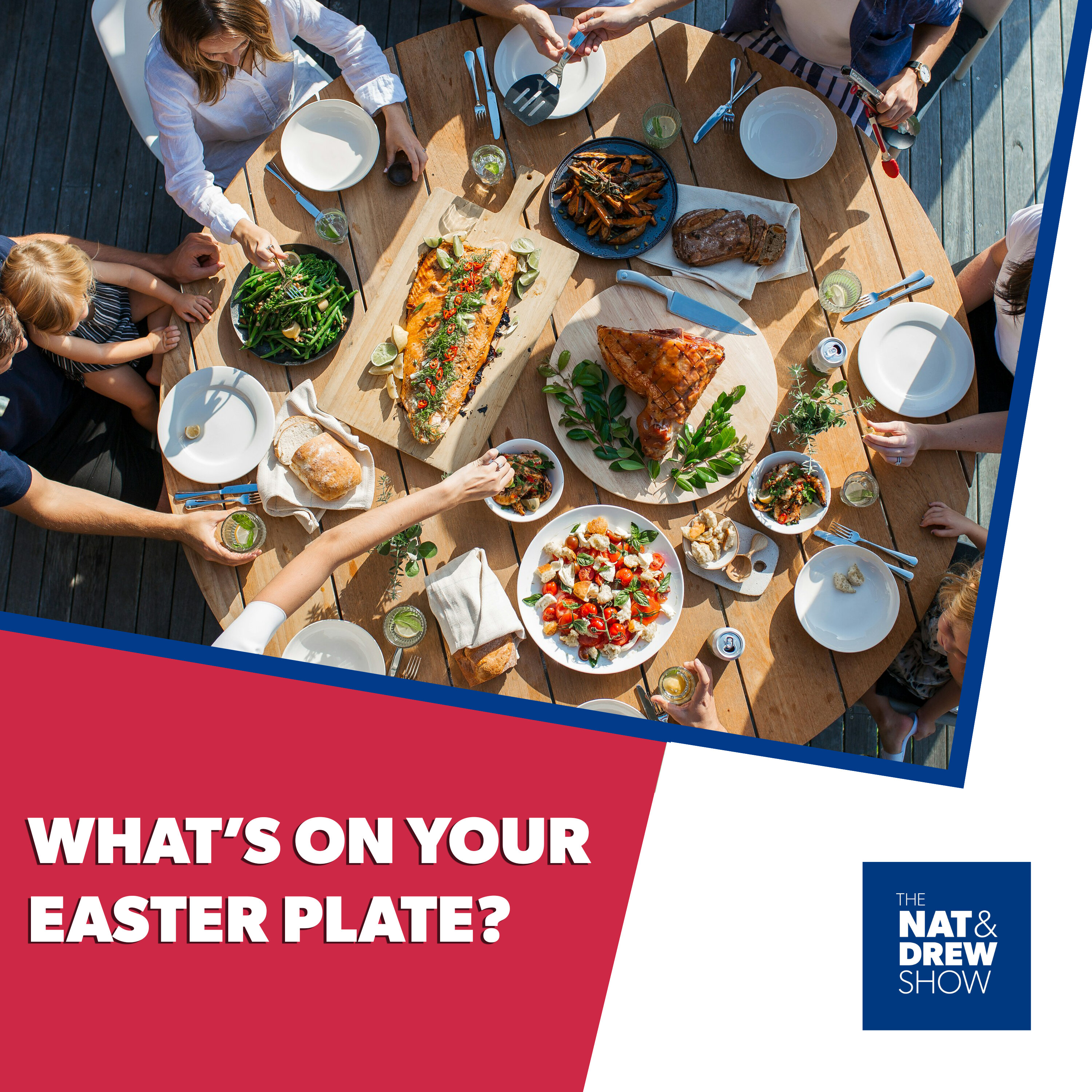 The Nat & Drew Show - What's On Your Plate This Easter? episode artwork