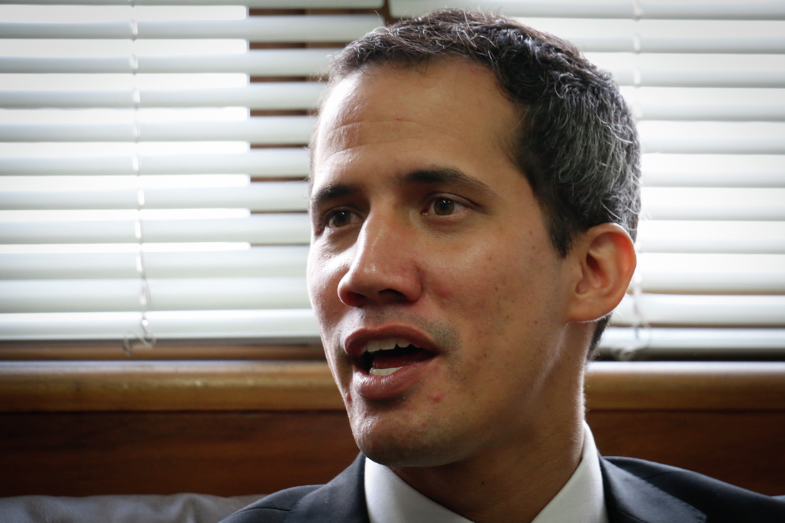 Imagen de Juan Guaidó en ADN HOY: 