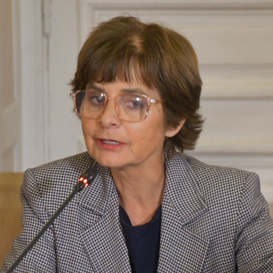 Imagen de Paula Daza, vocera de Evelyn Matthei, a Republicanos: 