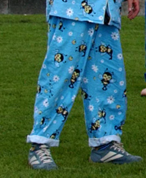 Is it ok to wear your pyjamas out in public?